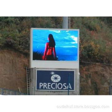 Large Creative Outdoor LED Display Signs real and virtual p